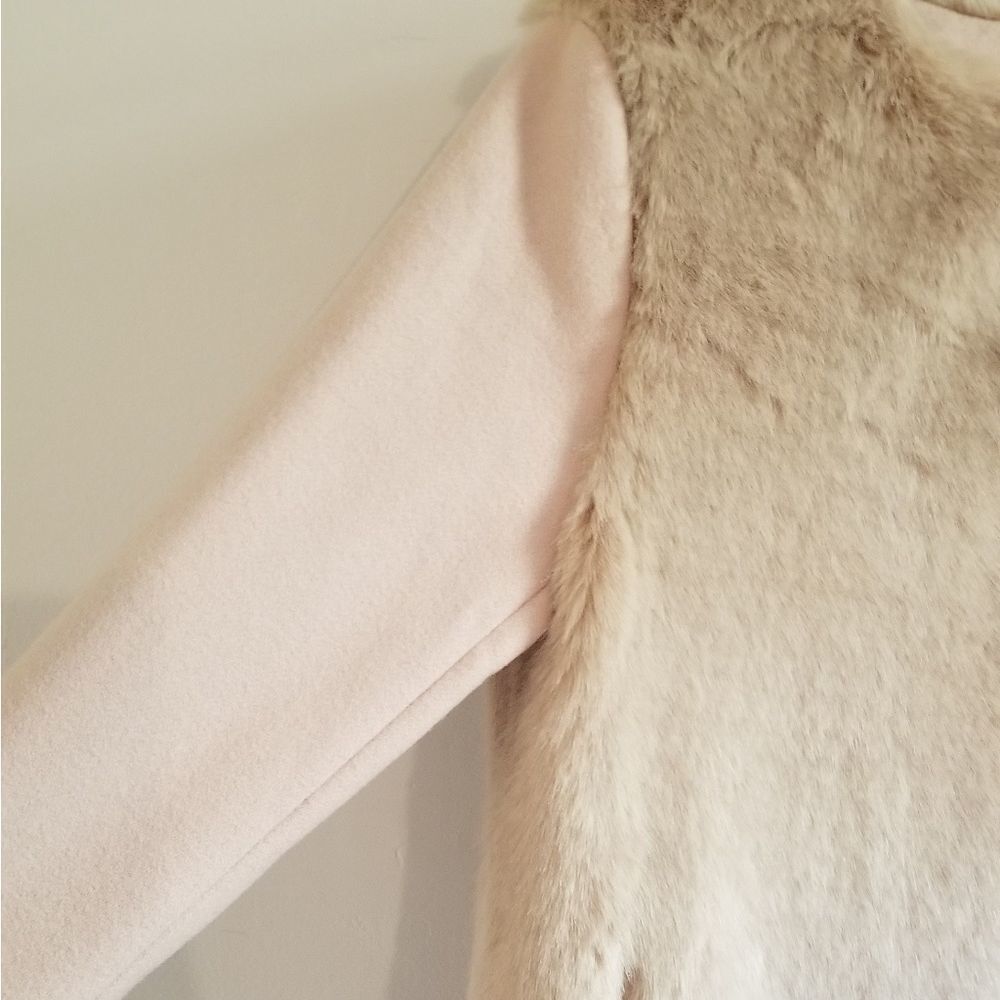 Host Pick 💝Zara fur and wool coat - Picture 6 of 6